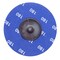 Continental Abrasives 3" 180 Grit Aluminum Oxide Cloth Reinforced Quick Change Style Disc Q-A3180 - alternate 2